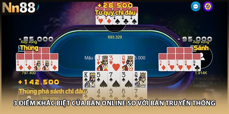 3 điểm khác biệt của bản online so với bản truyền thống